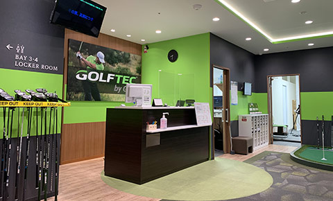 GOLFTEC by GDO 名古屋名駅 店舗内観