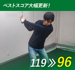 ベストスコア大幅更新！